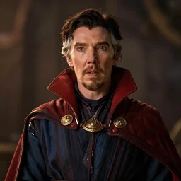 Alyson Hannigan as the Sorcerer Supreme, film still from Doctor Strange