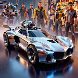 rollcage batmobile vehicule concept design mad max cars super engine rocket tank league global illumination ray tracing hdr chromed reflexion, gta 5 comics official fanart behance hd artstation by jesper ejsing, by rhads, makoto shinkai and lois van baarle, ilya kuvshinov, ossdraws, that looks like it is from borderlands and by feng zhu and loish and laurie greasley, victo ngai, andreas rocha, john harris fast and furious