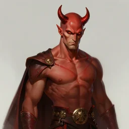 character concept portrait, holy devil, digital painting, concept art, smooth, sharp focus, illustration, art by jack kirby