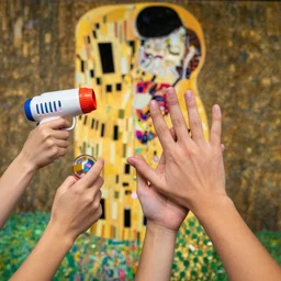 stable diffusion accidently making good hands by waterhouse, craig mullins, ruan jia, gustave klimt, beautiful!!!!!!! hands!!!!!!!!!!!!!!!! high five, slap, flex, stretch, palm, hold, fingers, demonstration, yoyo, supersoaker