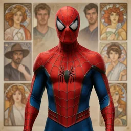 a hyper - realistic character concept art portrait of spiderman, depth of field background, artstation, award - winning realistic sci - fi concept art by jim burns and greg rutkowski, beksinski, a realism masterpiece, james gilleard, bruegel, alphonse mucha, and yoshitaka amano.