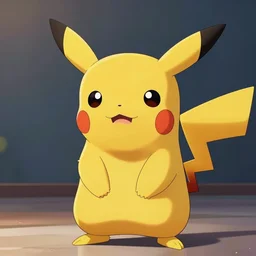 a spandex Pikachu