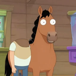 still from bojack horseman, hd, hq, high resolution, high detail, 4 k, 8 k