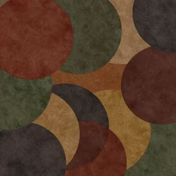 a beautiful texture of overlapping circles with rich colours