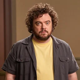 jack black as rickety cricket from always sunny in philadelphia