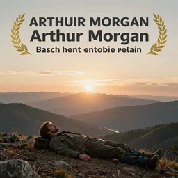 Arthur Morgan dies of tuberculosis on a ridge, watching the sunrise