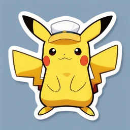 cute miss mascot pokemon sticker art, cronobreaker, beeple