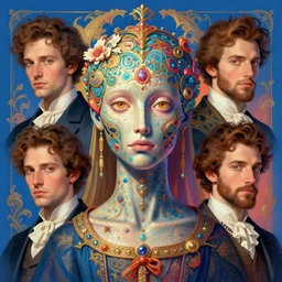 formal portrait of hivemind. digital art by eugene de blaas, ross tran, and nasreddine dinet, vibrant color scheme, intricately detailed, in the style of romanticism. artstation, greg rutkowski