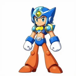 megaman steampunk spritesheet