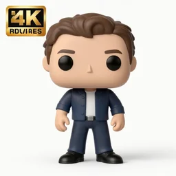 full body 3d render of Jordan Peterson as a funko pop, studio lighting, white background, blender, trending on artstation, 8k, highly detailed