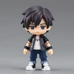 wizkid, nendoroid of wizkid, figurine, detailed product photo,