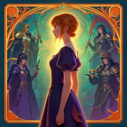 side - profile medium shot portrait, young evangeline lilly, backlit, key lighting, smooth, gaudy colors, art nouveau, octane render aesthetic, gloomhaven, dota, overlord, arcane matte painting concept art, official fanart behance hd artstation by james gilleard, jesper ejsing, lois van baarle, ilya kuvshinov