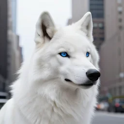 new york city portrait of furry anthro anthropomorphic white wolf head animal person fursona wearing clothes black police uniform shirt pants in the alley, sunny day, digital art by Nerdrum John, William Waterhouse, Winslow Homer, Alex Heywood, Jordan Grimmer, Darren Quach, Greg Rutkowski, Simon Stalenhag, trending on Artstation, CGSociety