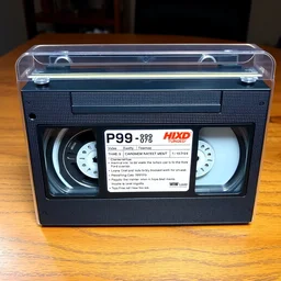 video cassette tape sleeve. 1 9 9 7