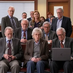An episode of The Office where everyone is elderly