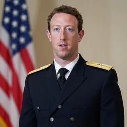 Photo of Brigadier General Mark Zuckerberg