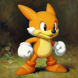 Falco Lombardi from Starfox, full color painting by J.C. Leyendecker