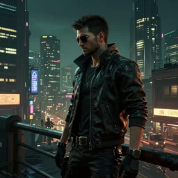 night city from cyberpunk 2 0 7 7
