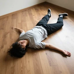 the floor seemed wonderfully solid. it was comforting to know i had fallen and could fall no further.