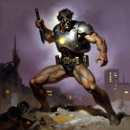 artwork by frank frazetta