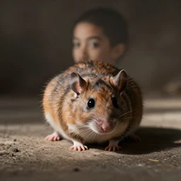 nazrin rat, dramatic lighting