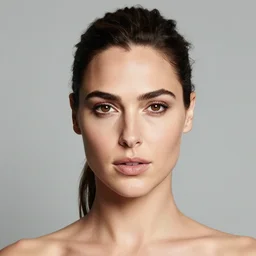 portrait of Gal Gadot by Steve McCurry, face