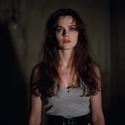 possessed linda blair in the exorcist (1973)