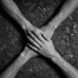 this isn’t what I wanted, recursive intricate hands laced together, shadows surround all, landscape of the forgotten