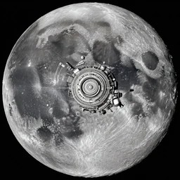 advanced civilization on the moon
