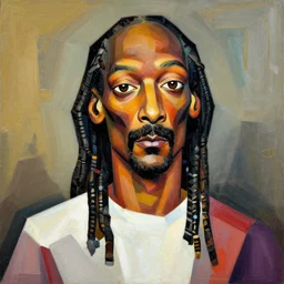 cubist portrait of snoop dogg by picasso