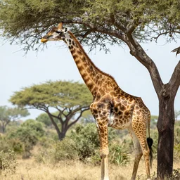 giraffe as tree