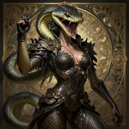 snake tamer, passionate , seductive, sweaty, intricate fashion clothing, insane, intricate, highly detailed, digital painting, artstation, concept art, smooth, sharp focus, illustration, Unreal Engine 5, 8K, art by artgerm and greg rutkowski and alphonse mucha
