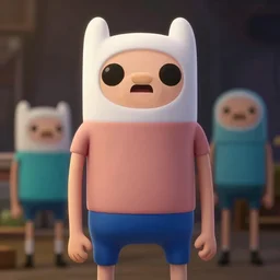 photo realistic image of finn the human!!! from adventure time!!, stunning 3 d render inspired art by istvan sandorfi and greg rutkowski, perfect facial symmetry, complete body, realistic!!!, highly detailed attributes and atmosphere, dim volumetric cinematic lighting,