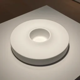 sculpture, modern art, on the table, museum artwork, top view