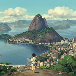 Rio de janeiro by studio ghibli