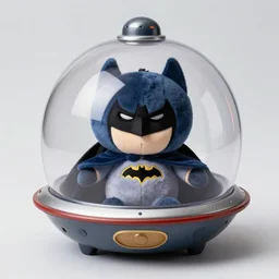 Batman Plushy inside a ufocatcher