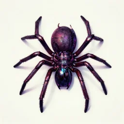 vaporwave spider art