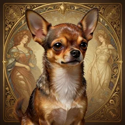 a chihuahua as robin from dc comics, d & d, wet, shiny, fantasy, intricate, elegant, hyper detailed, ultra definition, photoreal, artstation, unreal engine rendered, concept art, smooth, sharp focus, illustration, art by artgerm and greg rutkowski and alphonse mucha and garis edelweiss