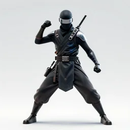 a sci fi cyber ninja, art by juan pablo roldan, artstation, cgsociety, behance, pinterest, instragram
