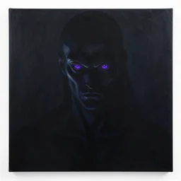 a deep dark human entity with deep purple eyes, a man completely dark, dark shadow, no color, with black magic powers, ultra realistic, 8 k, organic painting, matte painting, bold shapes, hard edges, street art, trending on artstation, by huang guangjian, gil elvgren, ruan jia, randy vargas, greg rutkowski