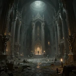 A highly detailed 4K fantasy matte painting of the backrooms, zdzislaw beksinski, ArtStation, CGSociety, Unreal Engine