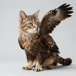 an eagle - cat - hybrid, animal photography