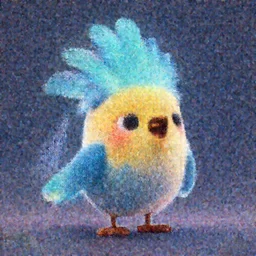 cute! c4d, unreal engine, pixar, rimlight, jelly fish, bioluminescent screaming feathers pictoplasma characterdesign toydesign toy monster bird of paradise, zbrush, octane, hardsurface modelling, artstation, cg society, by greg rutkowksi, by Eddie Mendoza, by Peter mohrbacher, by tooth wu