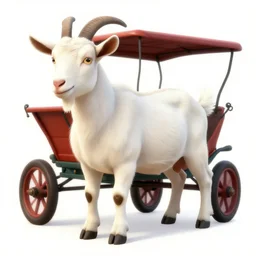 a goat cart
