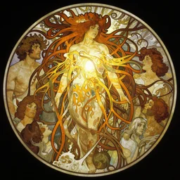 dreams of subconscious mind, tendrils of thought, illuminated by light of knowledge, by stanley artgerm lau, greg rutkowski, thomas kinkade, alphonse mucha, loish, norman rockwell