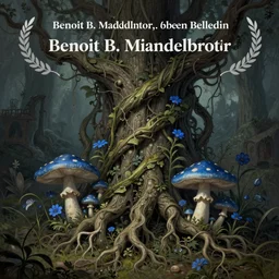 a beautiful digital illustration painting of a detailed gothic fantasy vines and roots, blue mushrooms, flowers by benoit b. mandelbrot, steven belledin, martin johnson heade, lee madgwick, caspar david friedrich, and david rios ferreira. 8 k resolution trending on artstation concept art digital illustration