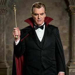 ron swanson as a vampire
