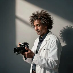 the roll of Rick Sanchez will be played by Bill Murray, spikey hair, white lab coat, photography
