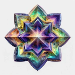 voronoi engine laboratory 3 d volume kaleidoscope mandala fractal chakra digital multicolor stylized concept substance natural color scheme, artstation gta cover comics style by james gurney and beeple global illumination volume lighting pixar and disney tone mapping radiating a glowing aura global illumination ray tracing hdr