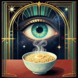 👁️🌌🍛, Art Deco, Greg rutkowski Trending artstation, surrealist